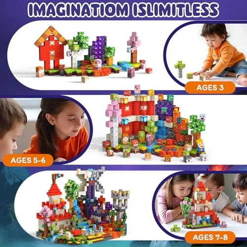 Magnetic Blocks - 330 pcs