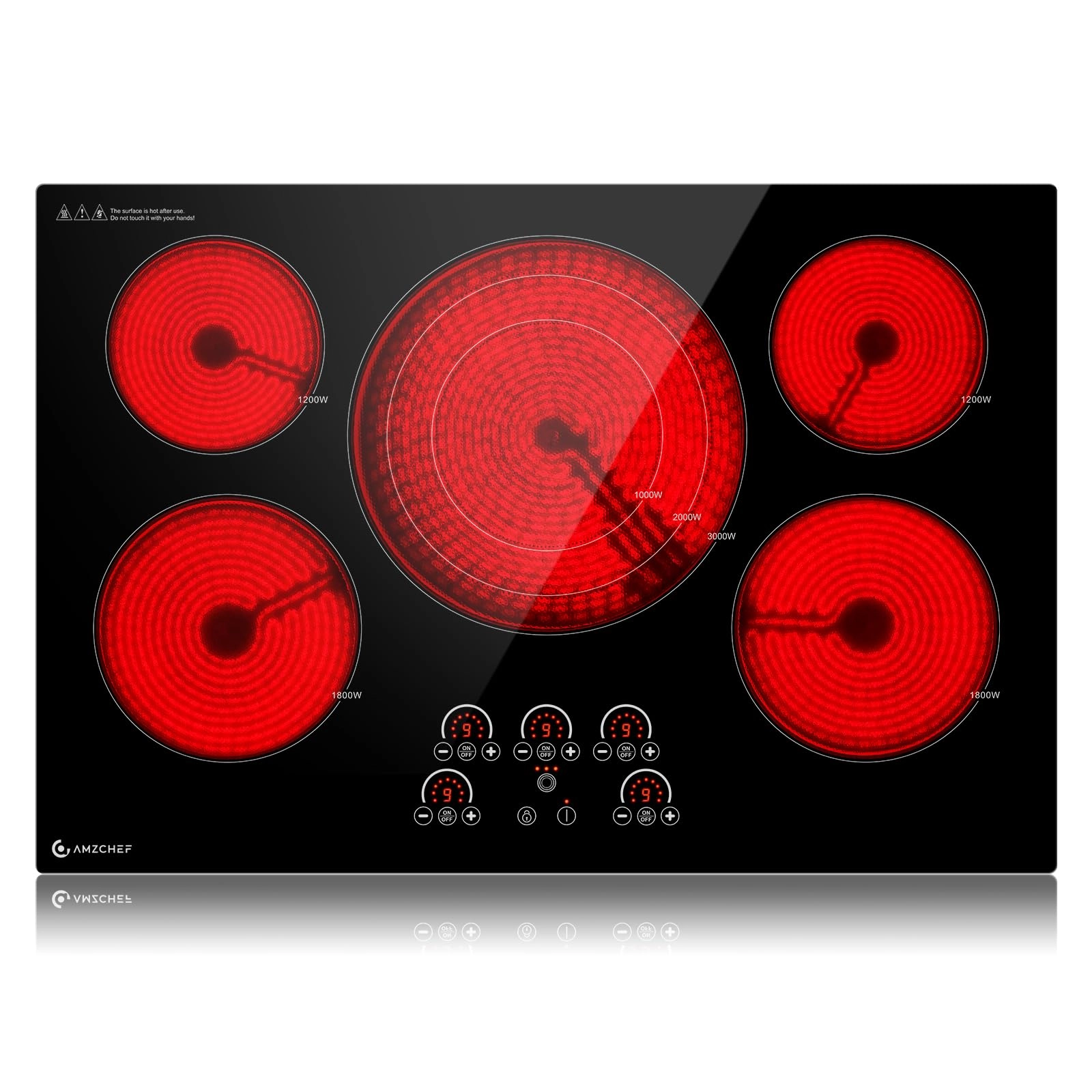CJH UL-SK-90HLA36T4-1 Ceramic hob