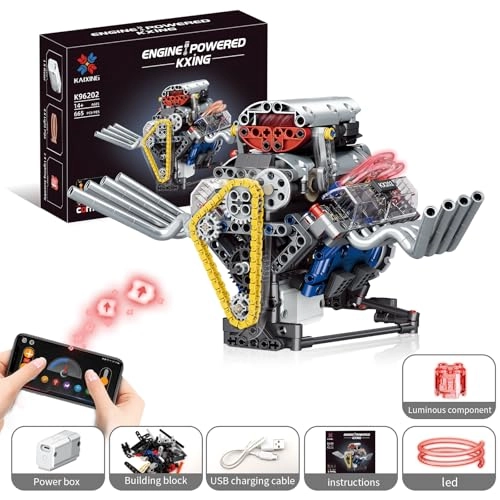 Hell Cat V8 Engine - 665 pcs