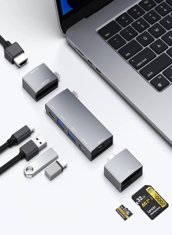 NXPGKEA USB-C Hub 7-in-2 - 4K 60Hz HDMI 100W