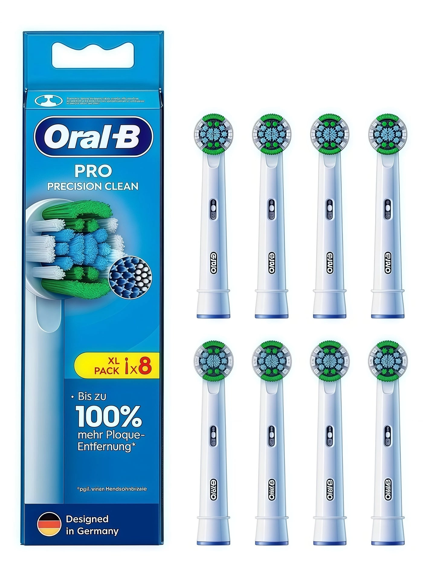 Sensitive Clean - Pack of 8 Extra Soft Bristles