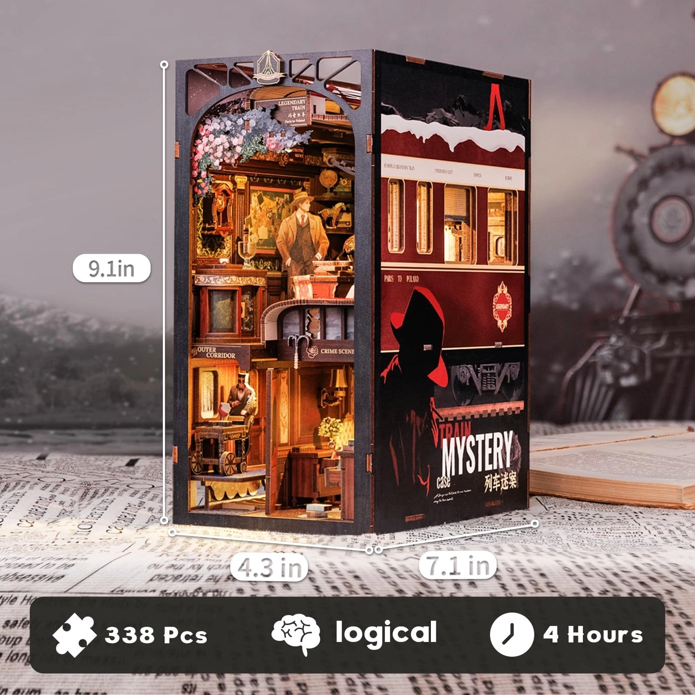 Book Nook Kit - 338pcs