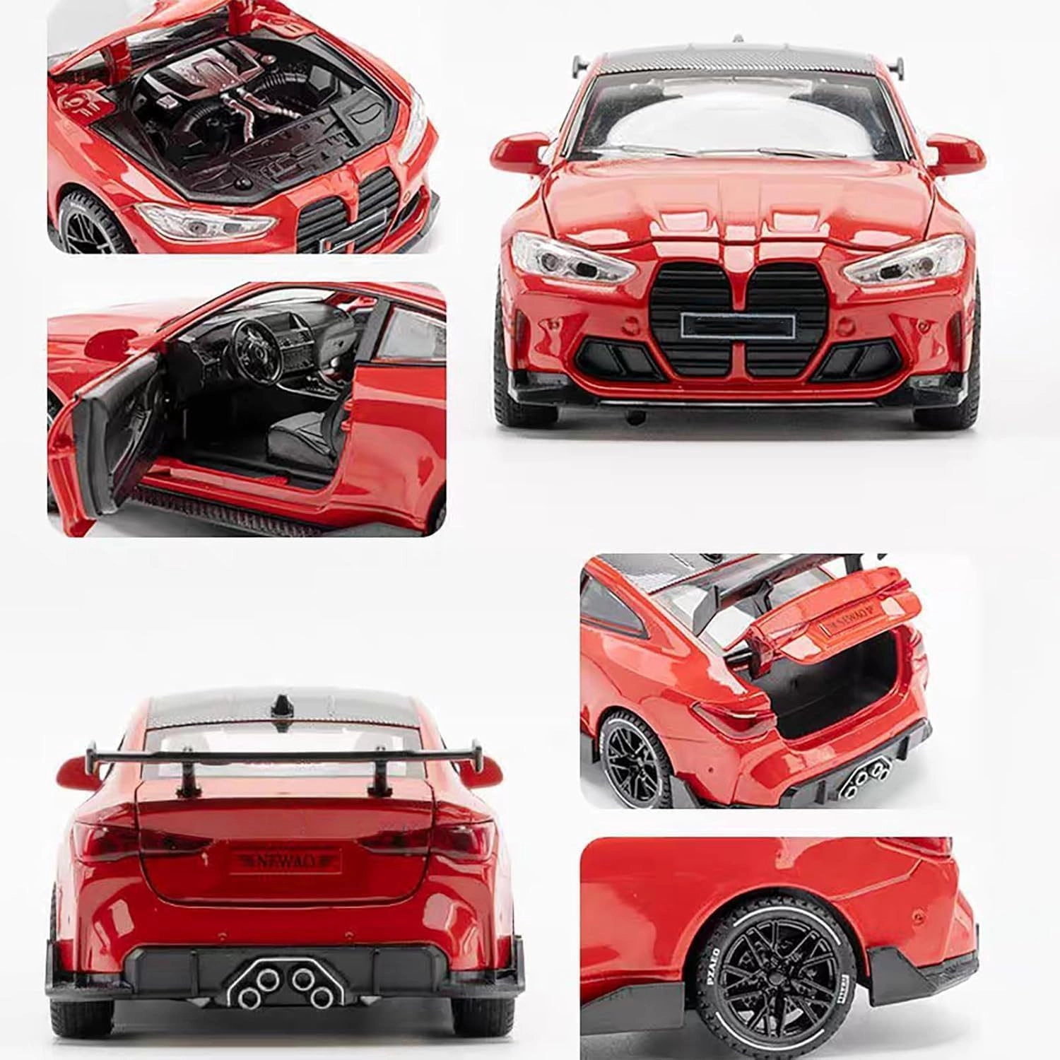 Metal Pullback Car - 1:32 1 pcs