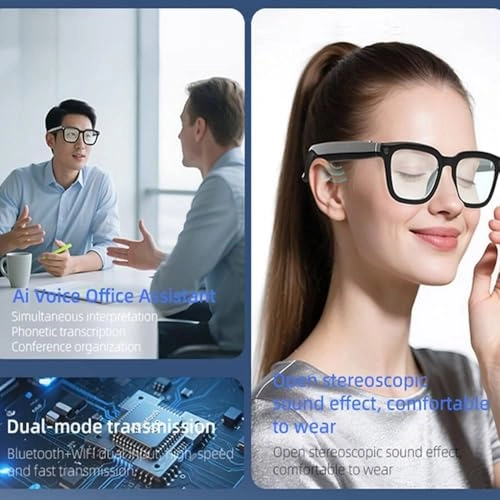 745646 - AI Smart Glasses 500W HD 1080P