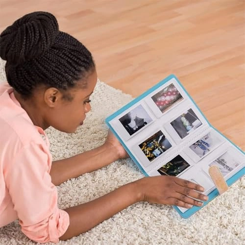 2x3" 128 Pockets PU Leather Photo Album