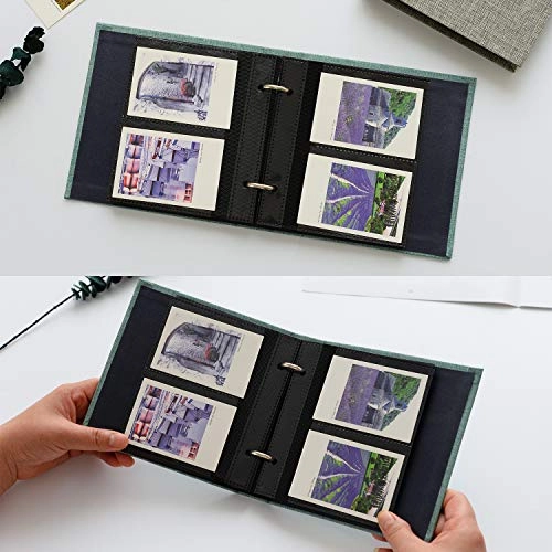 Mini 3" 100 Pockets PVC Cotton Photo Album