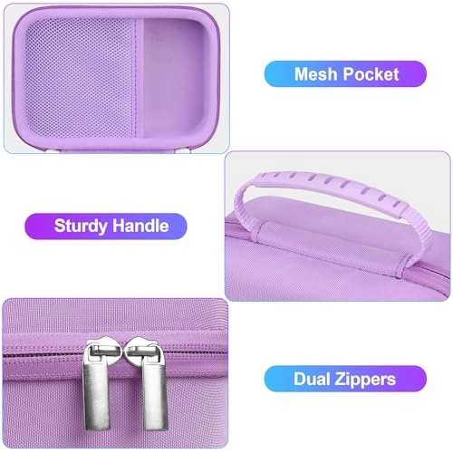 Carrying Case - 14.75 x 12.09 x 9.27 cm Compatible with ESOXOFFORE / GKTZ / WEEFUN / Eveedo / Anchioo / YTETCN