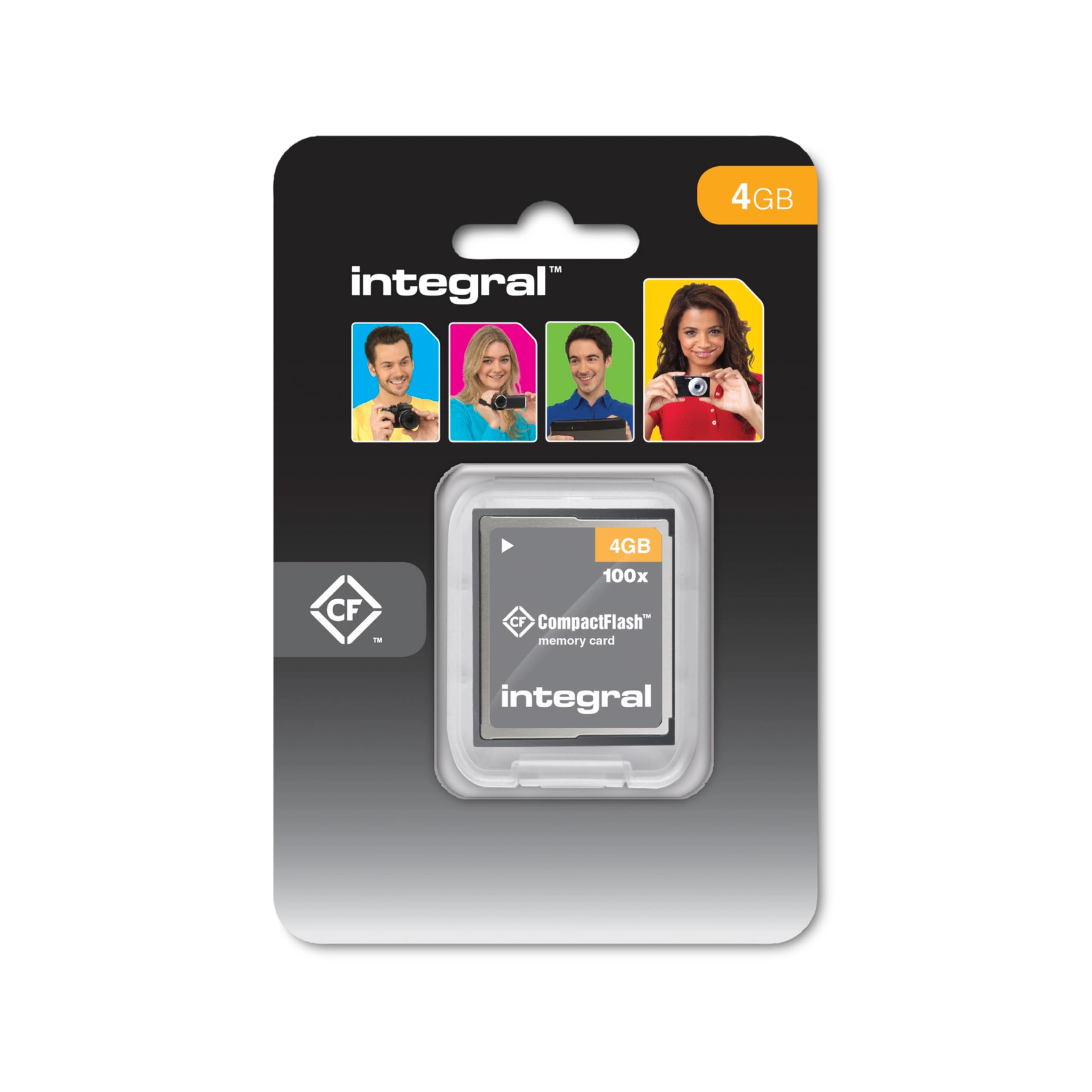 Integral Compact Flash Card - 4GB