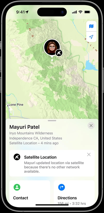 Let friends know how remote you go.