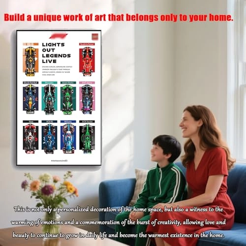 Display Wall Plaque - Lego Speed Champions