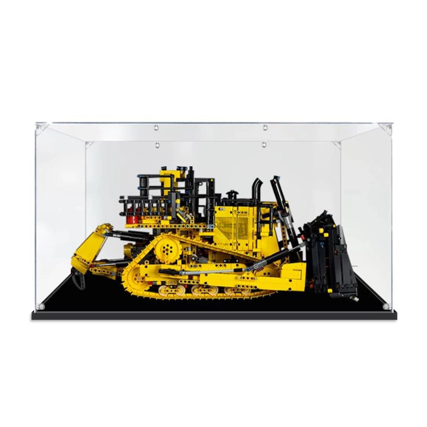 HALFS Acrylic Display Case for Cat D11 Bulldozer 42131 - Dustproof Anti-UV