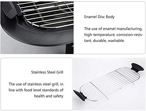 Barbecue Grill - Heating pipe/Charcoal