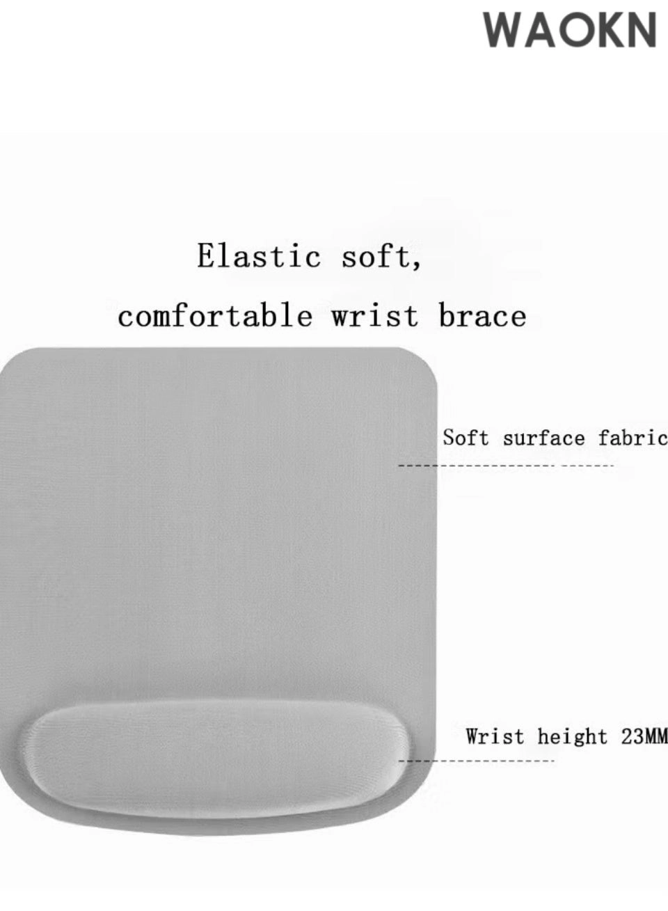 Wrist Rest Memory Foam Ergonomic Mouse Pad