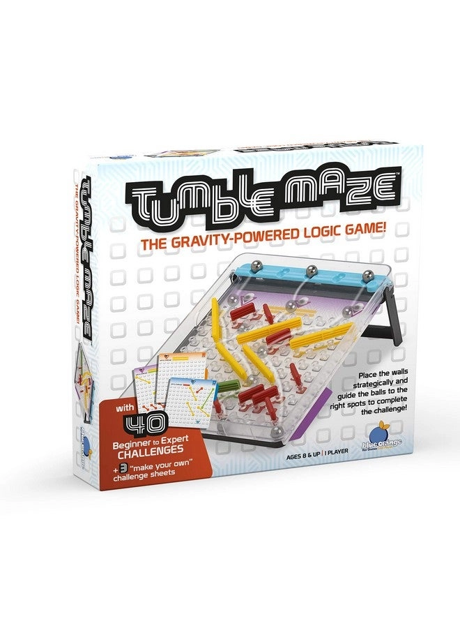 Blue Orange Tumble Maze - 40 Puzzles Ages 8+