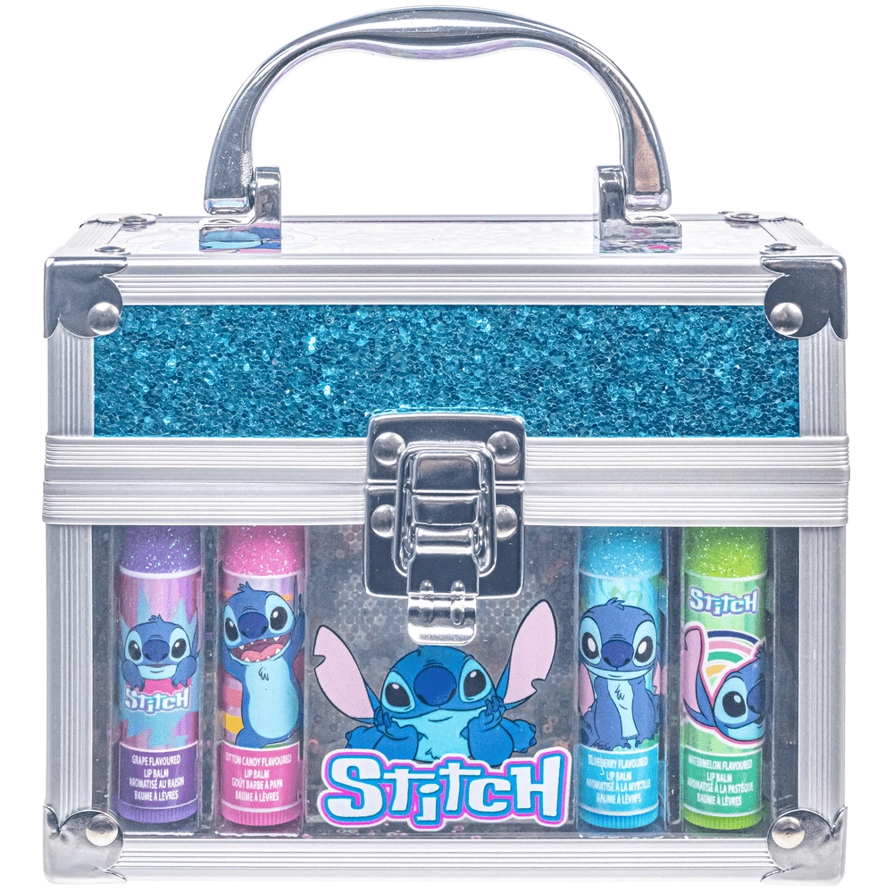 Townley Girl Lip Balm - 4pcs + Train Case - Mini