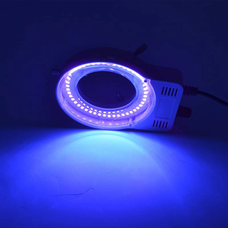 Ring Light Iluminator - Blue LED Adjustable