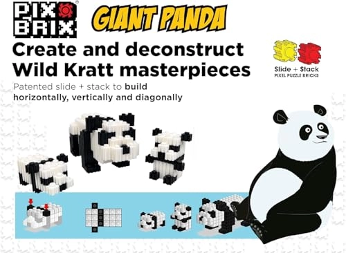 Wild Kratts Pixel Art Kit - 6+ years 543 pcs