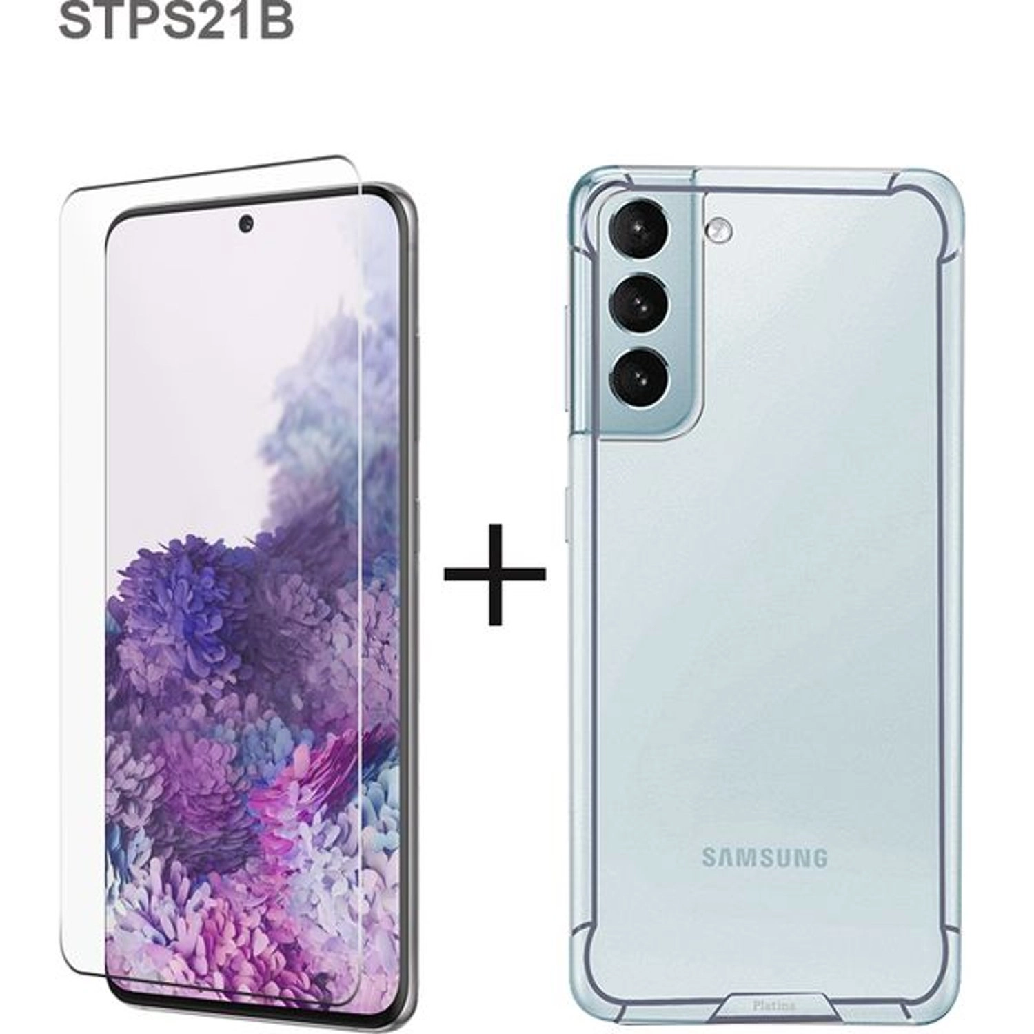 Max & Max Clear Back Case for Samsung Galaxy S21