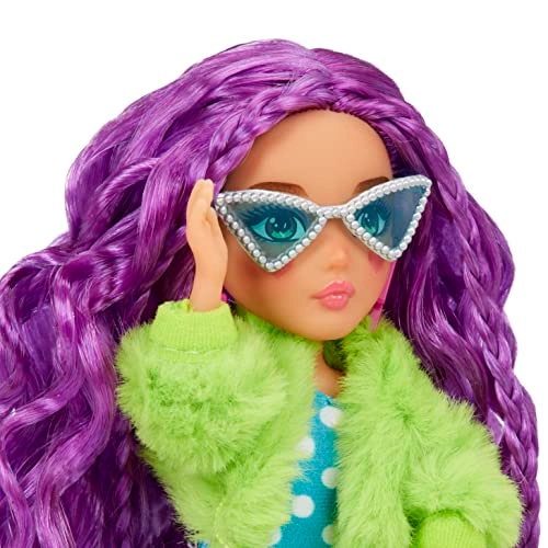 Dream Ella - 6 Inches Purple Hair 9 Articulation Points Ages 3+