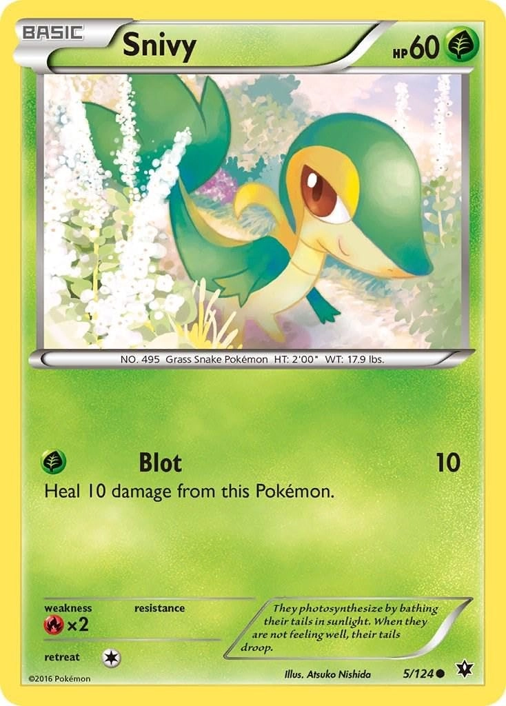 Pokémon Snivy 5/124