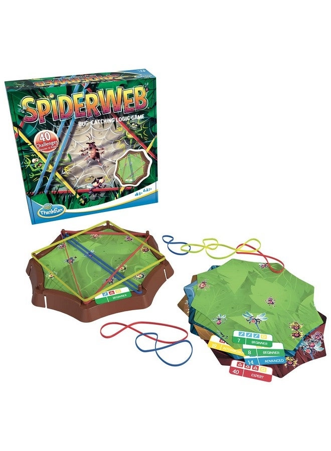 ThinkFun Spiderweb: A Bug Catching Logic Game