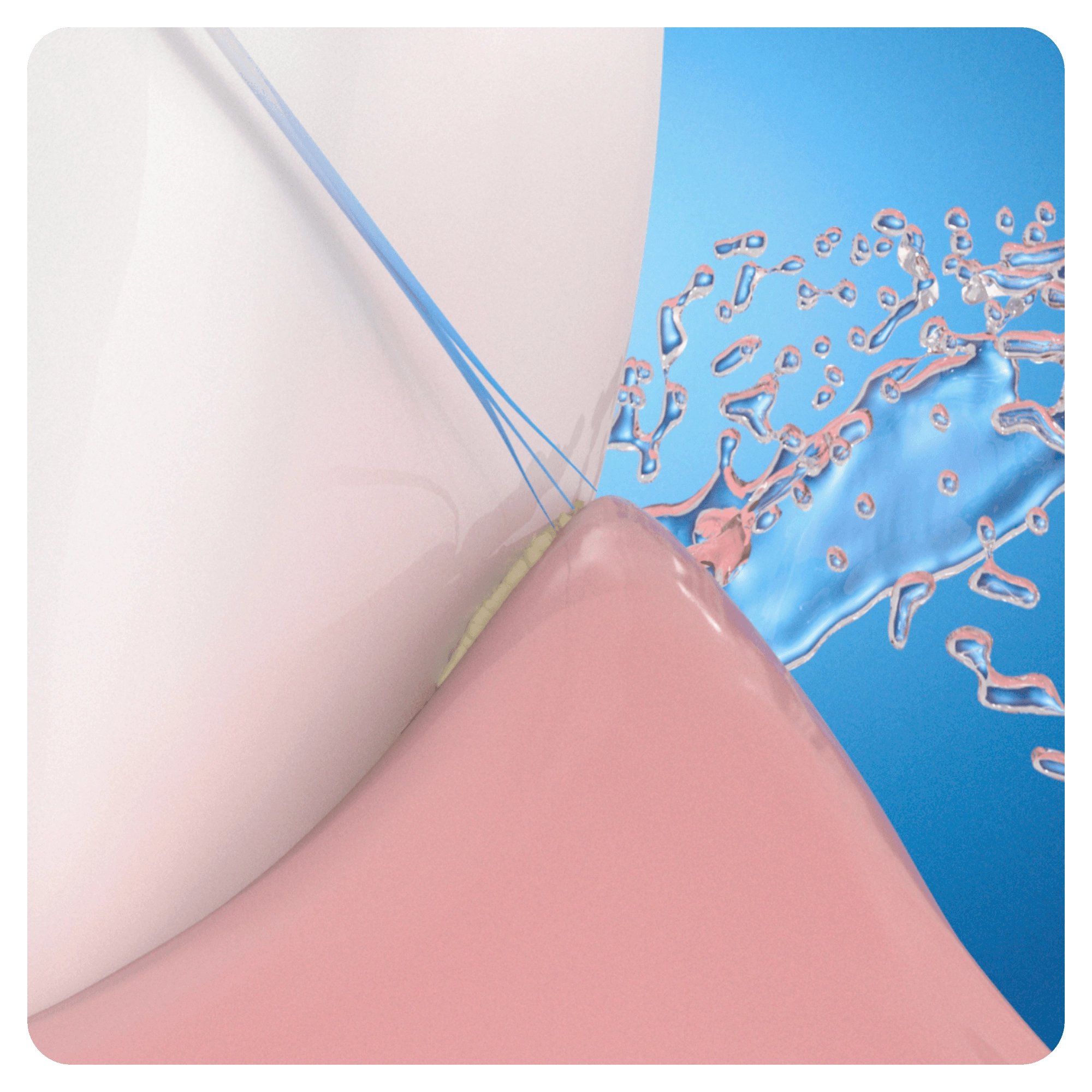 Sensi Ultrathin - 4-Pack White/Blue