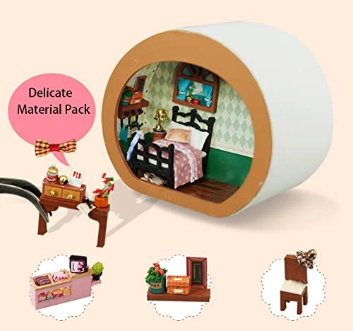 3D Wooden Puzzle Bookshelf Insert - Library of Books 1:24