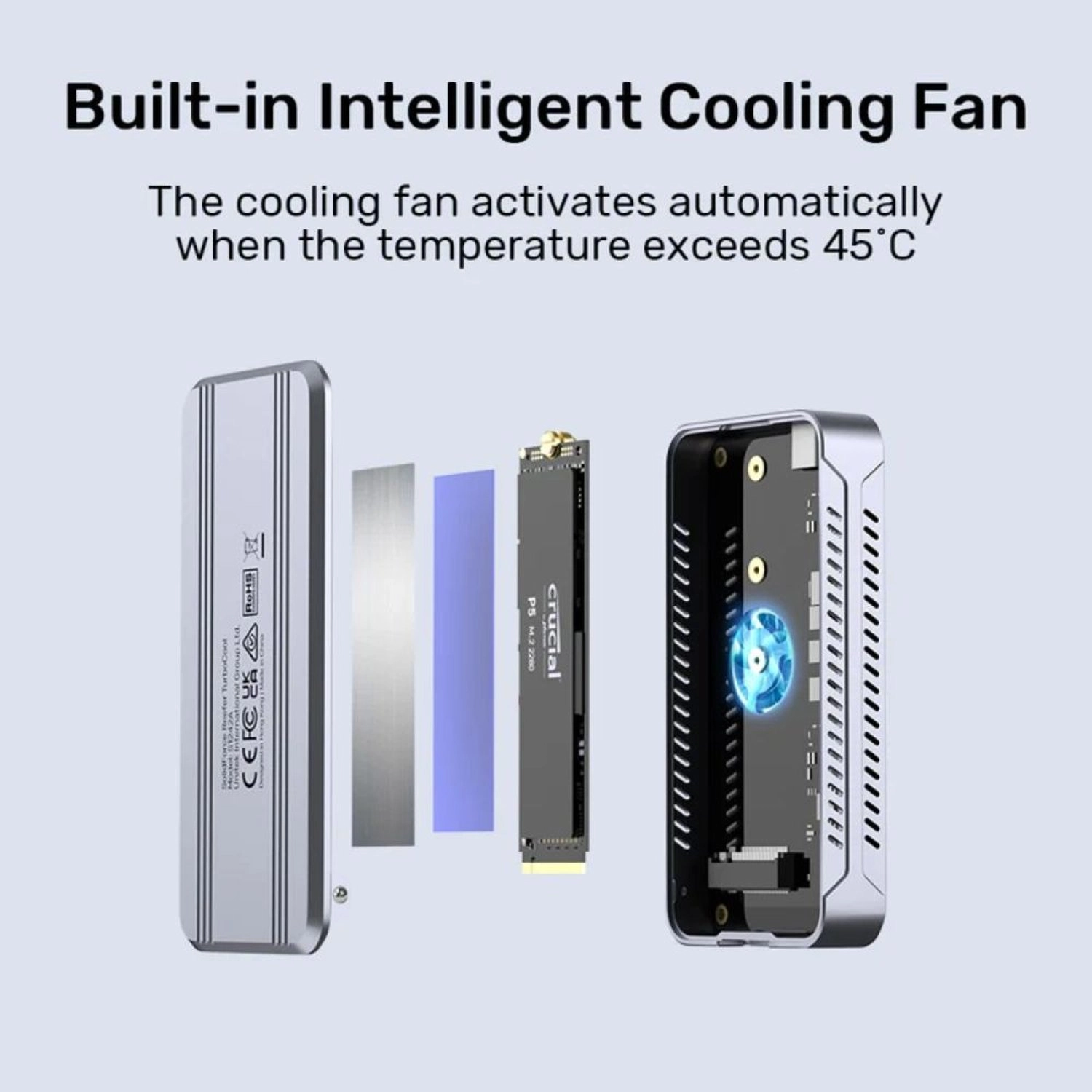 SolidForce Reefer Pro - USB4 M-Key and B+M-Key 22x42 22x60 22x80mm