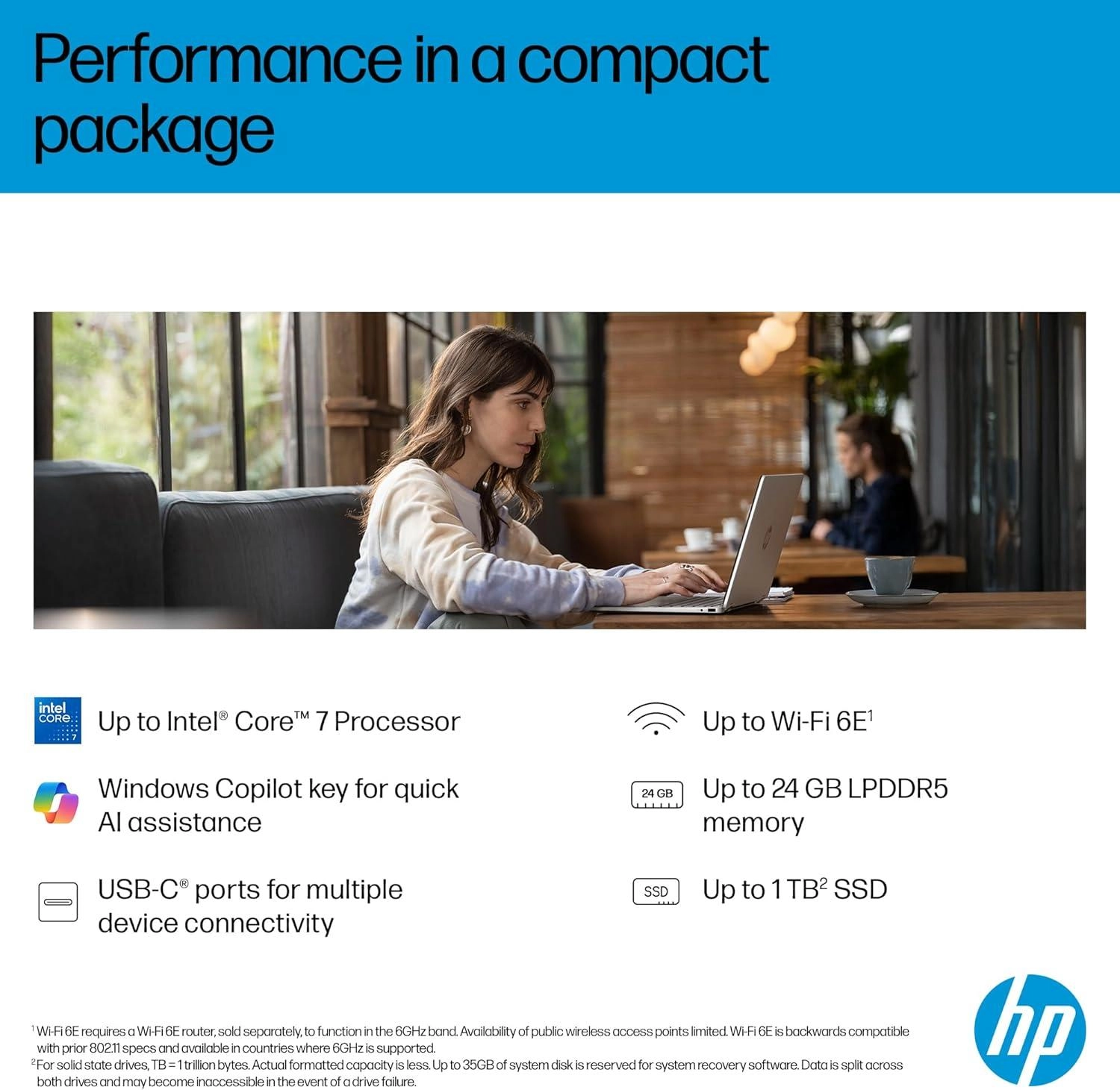 OmniBook 5 Flip B86Q7UA#ABA - 14'' Core 7-150U 16GB DDR5 512GB SSD