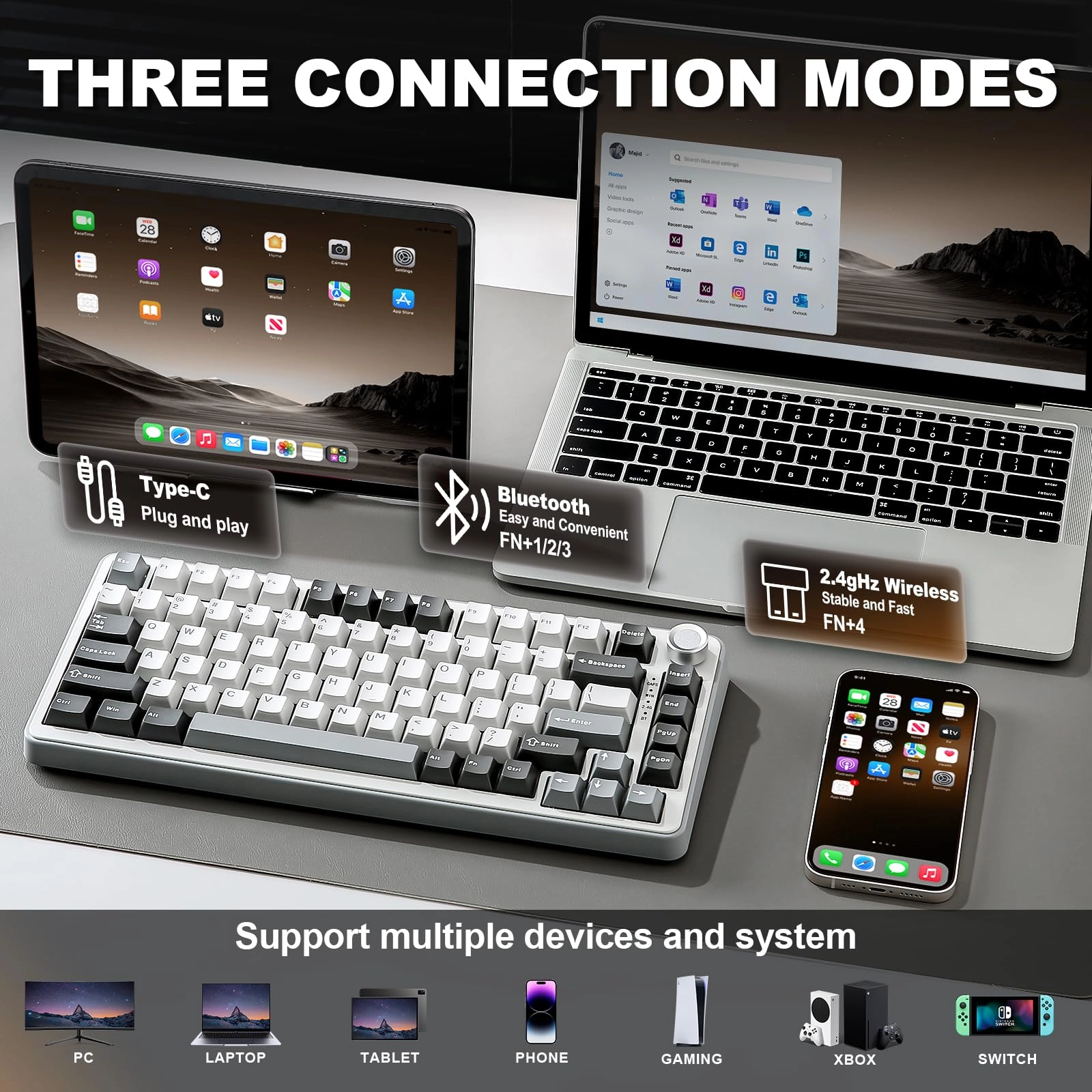 B75 PRO - 75% Wired/Wireless