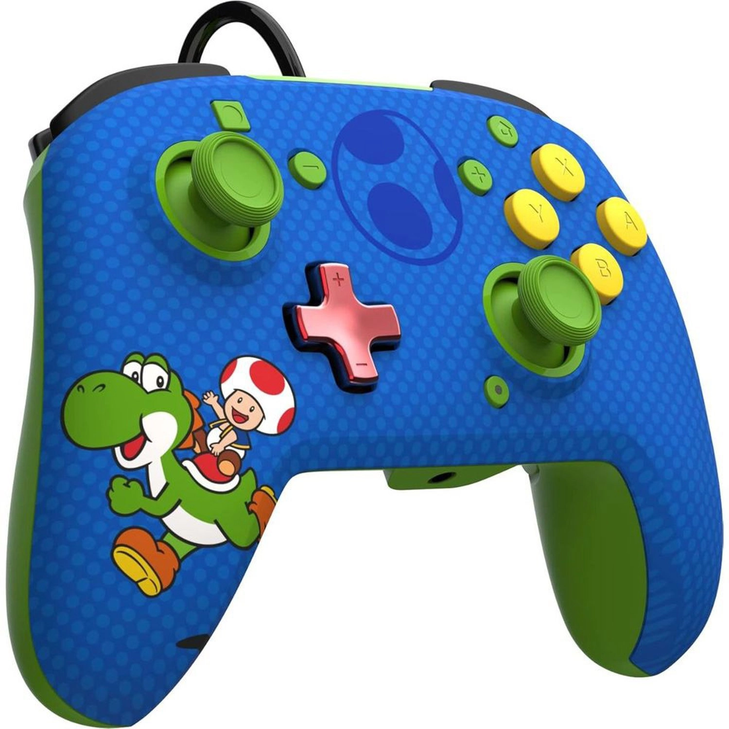 Nintendo Switch Rematch Wired Controller Toad riding Yoshi 