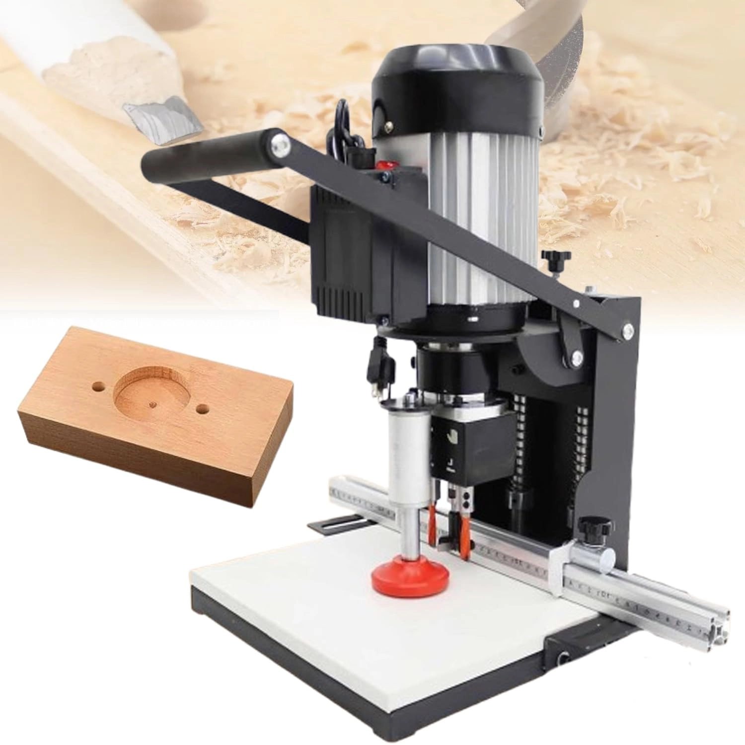 PORSTUV Portable hinge drill