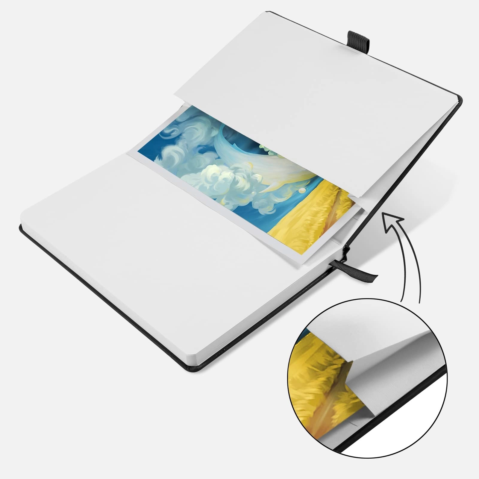 A5 Notebook A5 Hardcover - Lined 100 Sheets