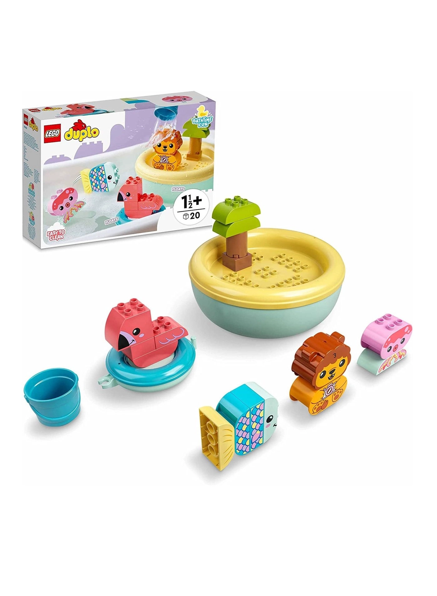 LEGO Duplo My First Bath Time Fun: Floating Animal Island