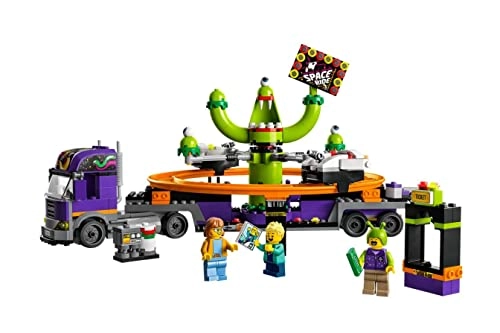City Space Ride Amusement Truck (60313) - 3 minifigures Multi-colored