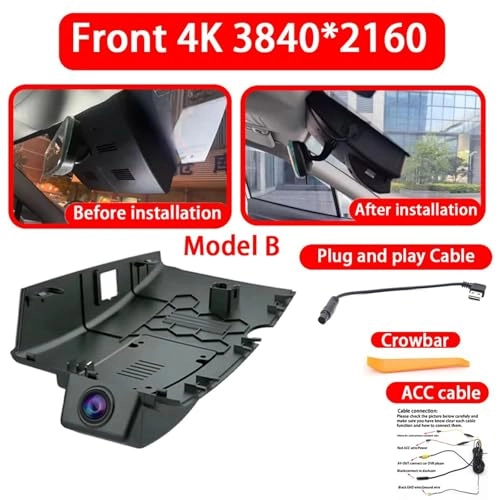 Dash Cam for Neta Aya - 4K 2160P