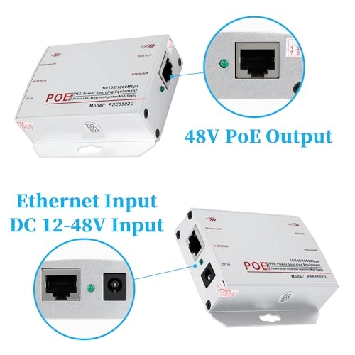 PSE5502G - 48V 30W IEEE802.3af/at 10/100/1000Mbps