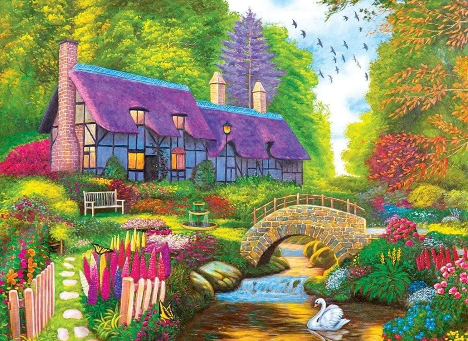 Cra-Z-Art Secret Cottage Puzzle - 1000 pcs