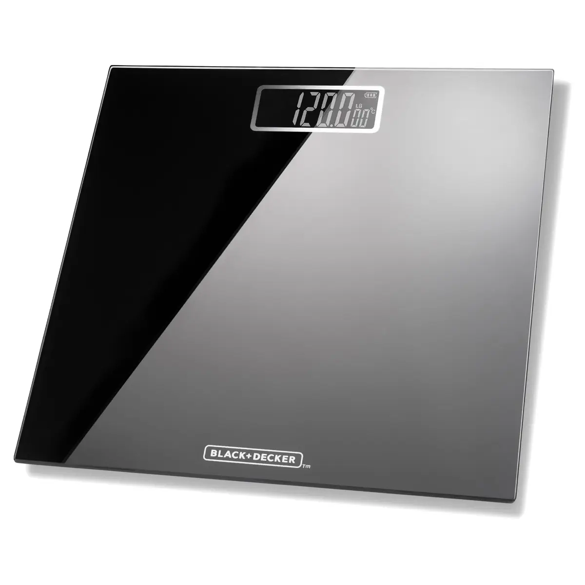 Black & Decker Digital Bathroom Scale - Glass
