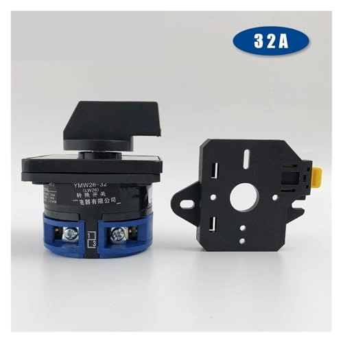 LW28-32 - 32A Rotary Switch Panel Mounted