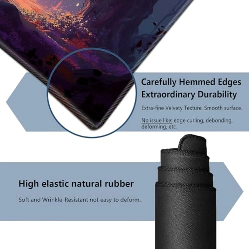 MTG Playmat Rubber Gaming Mouse Pad - 60.96x35.56 cm