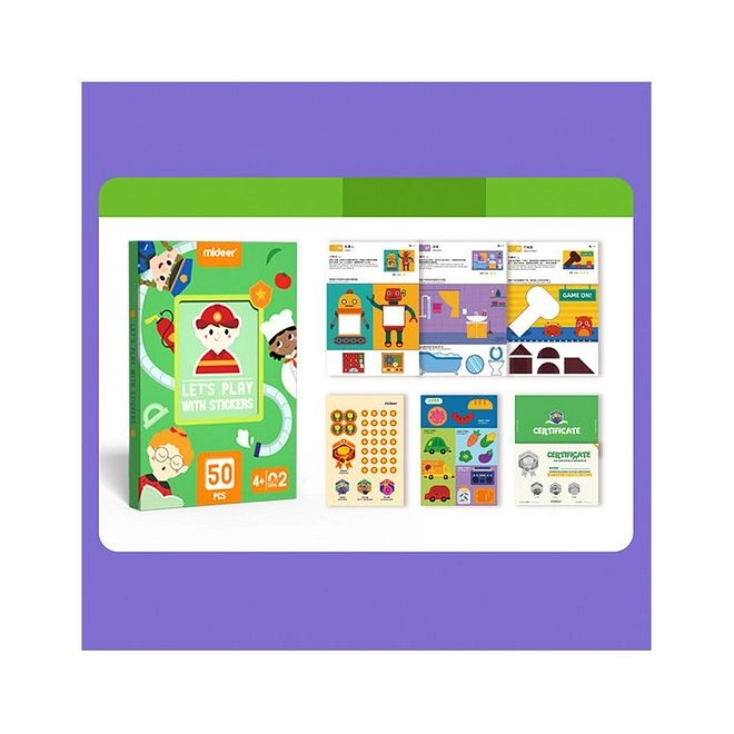 Let's Play With Stickers Sticker Book Level 2