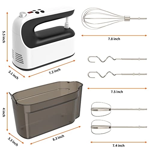 9Speed Digital Hand Mixer - 400W