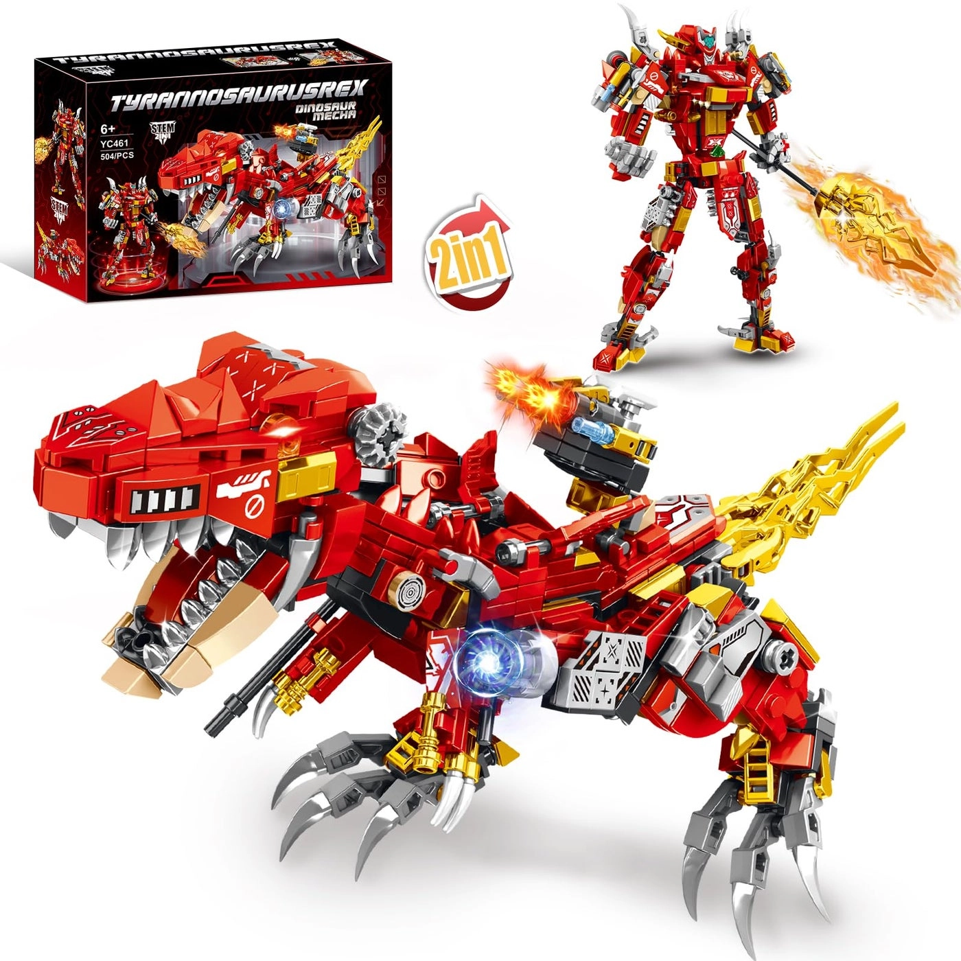 TRex 2 in 1 - TRex 504 pcs