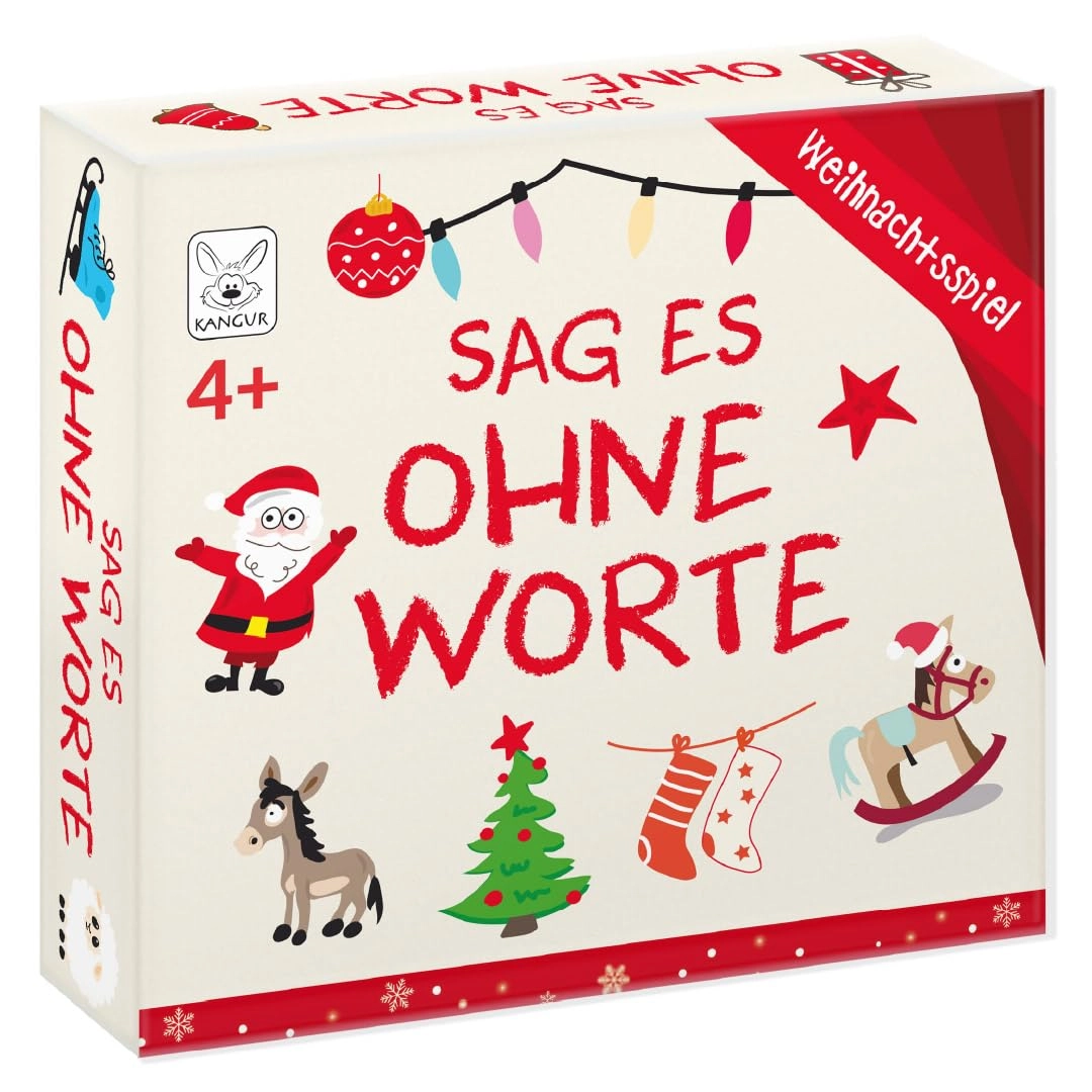KANGUR Sag es Ohne Worte: Christmas Game - Card Game (German)