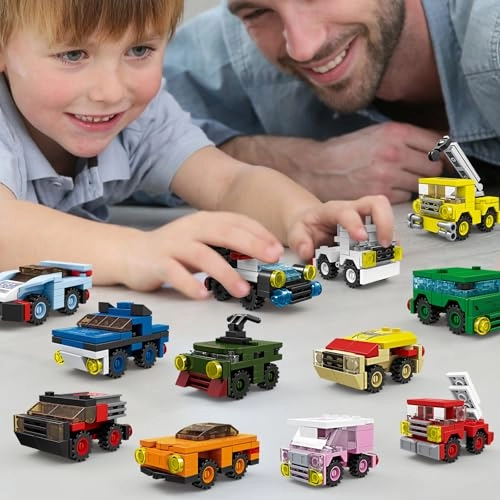 City Vehicles Building Set - 584 pcs