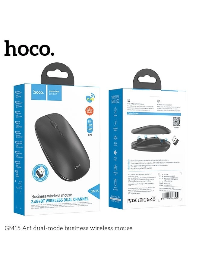 GM15 Art Dual-Mode Business Mouse - Wireless