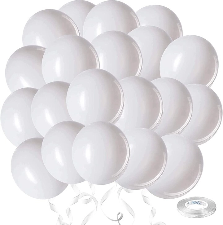 Latex Balloons - 50pcs Wedding Valentines Bridal Shower Birthday Party