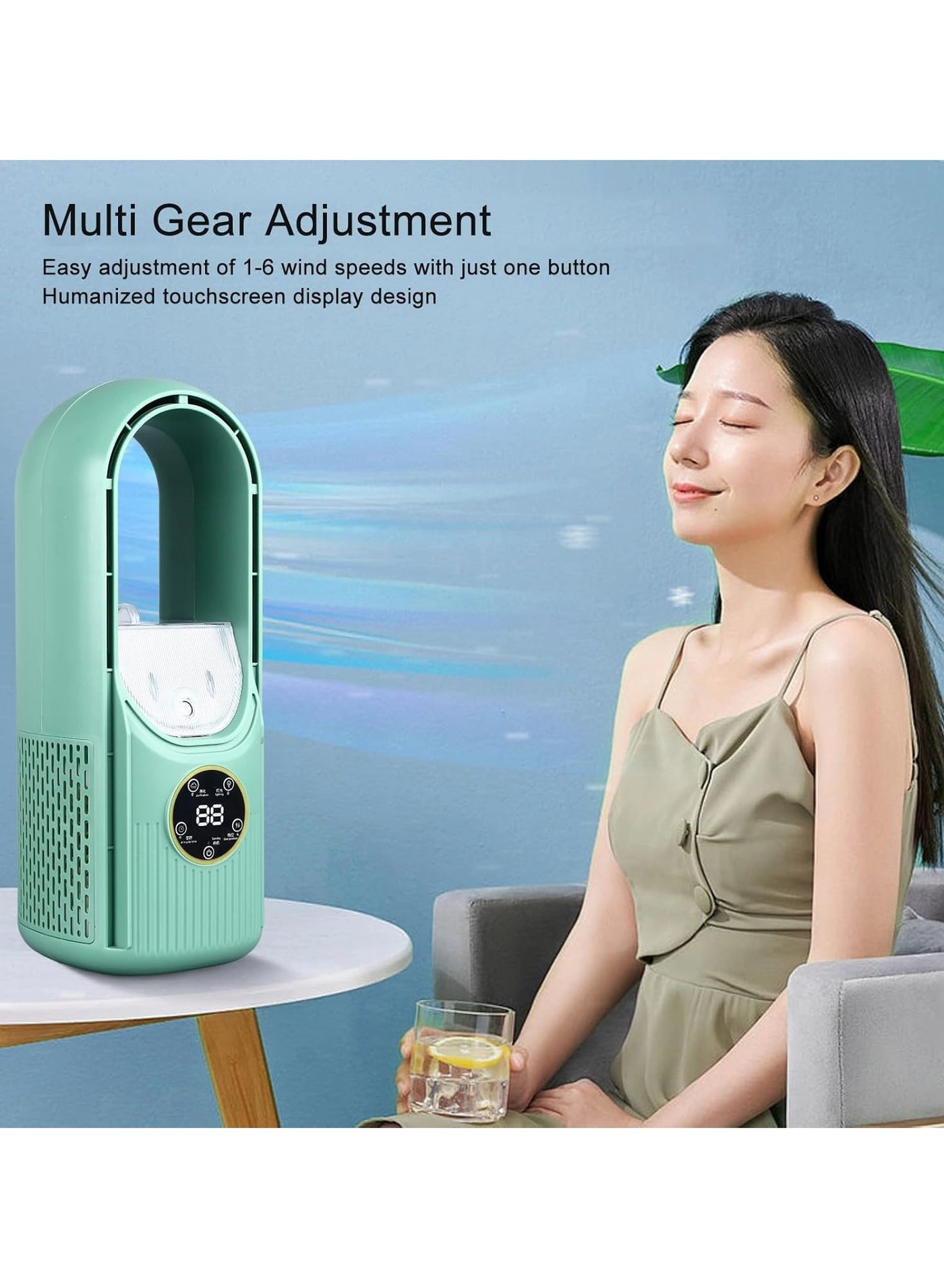 RX-007 - Bladeless 6 Speed USB