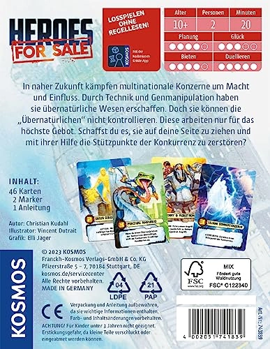 Heroes for sale - Trading Card Game (German)